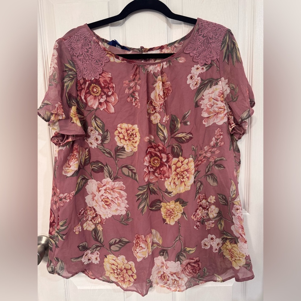 Floral blouse